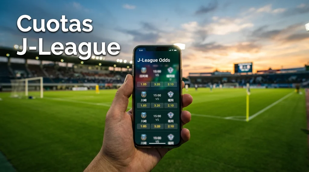Comparación de cuotas y detección de valor en apuestas de la J-League