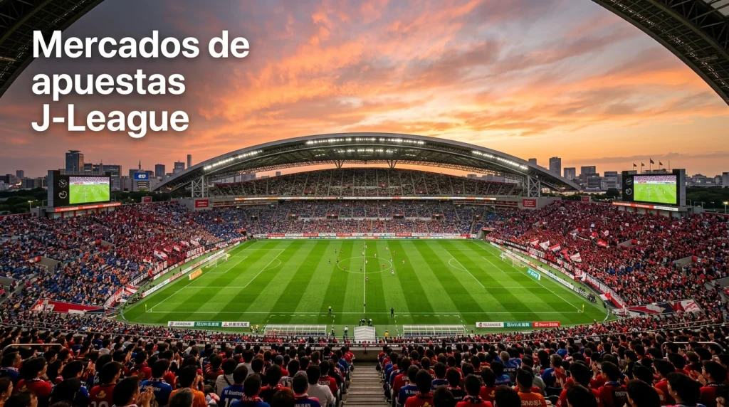 Mercados de apuestas de la J-League: hándicap asiático, over/under y BTTS explicados