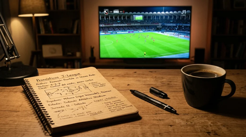 Análisis estadístico y pronósticos para partidos de la J-League japonesa